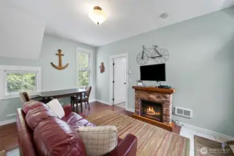 Living/Dining and Kitchen share one large space.