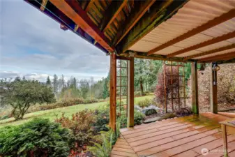 Views from downstairs deck