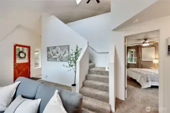 Primary en suite bedroom off the main floor