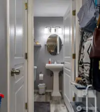 Downstairs Half Bath