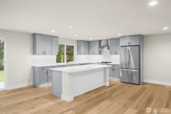 Seamless Flow to Kitchen