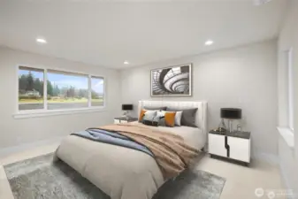 Primary Suite (Image Virtually Staged)