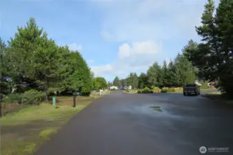 LOOKING DOWN WILDWOOD TO THE NORTH!