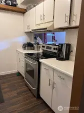 See Kitchen remodel iudea from other pictures. Take the wall down to open view