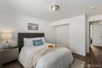 Bedroom 1 in Unit A