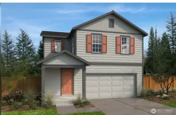 Depiction of home. Actual home may vay