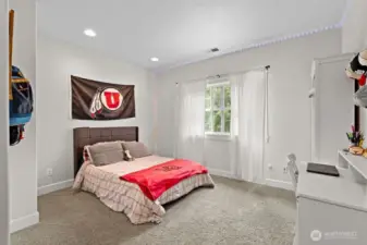 An upper bedroom.