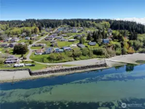 An easy stroll to the community beach, park and boat launch. Welcome to Possession Shores!