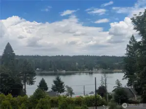 Water views from almost every room!  This could be your view from the full large wraparound deck