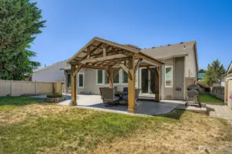 Entertain and create long lasting memories on your rear patio
