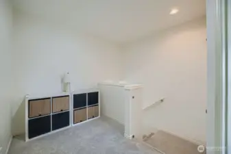 Upstairs loft area