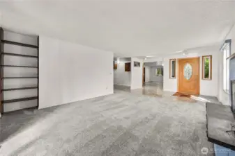 New carpets and fresh paint throughout