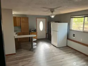 Studio kitchenette off front entry