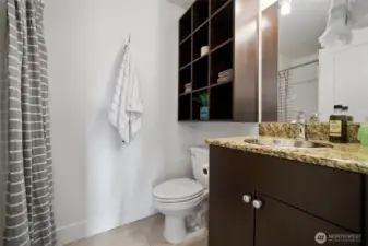 Primary En-Suite bath-with an oversized shower
