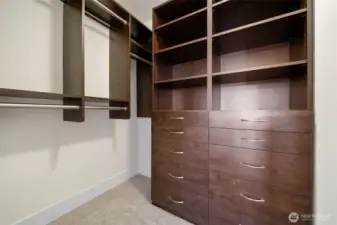Primary Custom closet