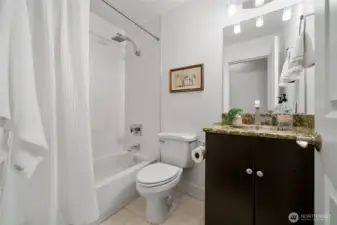 Hall full bath