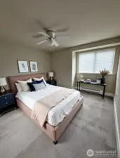 virtual staged bedroom #2