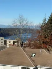 Puget Sound, mountain view