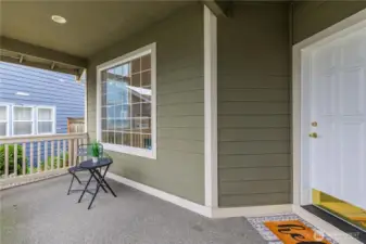 Covered Front Porch