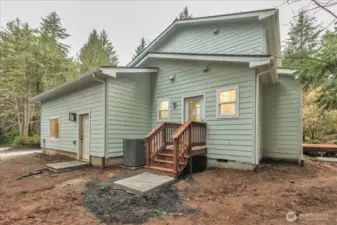 View from side of home.