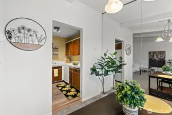 New kitchen flooring.