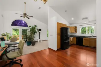 Top Floor Kitchen with Eating Area