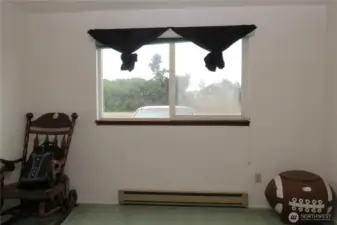 FULL VIEW OF THE GUEST ROOM WINDOW FACING WEST!