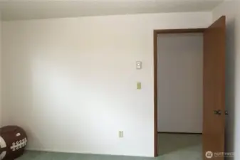GUEST ROOM VIEW TOWARD THE HALLWAY!