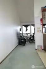 THE SECOND FLOOR LIVING AREA HAS VAULTED CEILINGS!