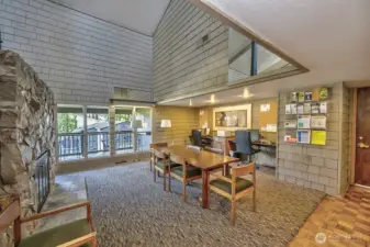 inviting gathering spaces