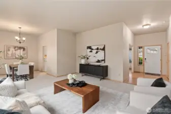 Plush new carpet freshly installed for move-in comfort.