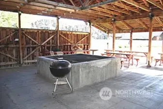Outside BBQ Area