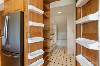 Now this is a walk in pantry!