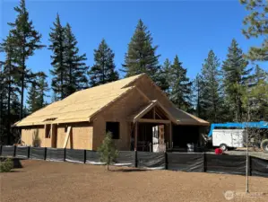 4.13.25 progress photo. Sinclair Floor Plan C3 Elevation