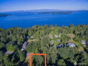 Approximate lines of Lot, Drone shot,