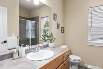 Main floor bathroom.