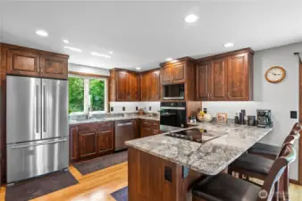 Kitchen remodeled May 2025.
