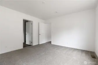 Primary bedroom with private bath