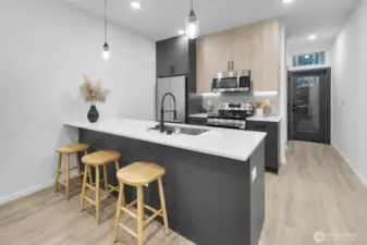 Photos are of model home 828B. Layout and finishes may vary.