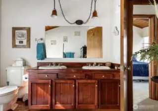 Main level hall bath