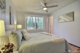 Enjoy ultimate convenience with the primary bath just off the bedroom (door by the window), offering a seamless flow and easy access to your personal retreat.