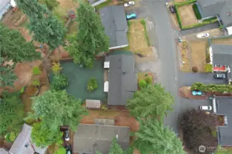 Overhead view