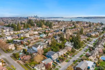 A quick commute to downtown or walk to the Village.