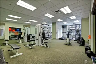 Ellington has great amenities.  Your daily workout is just an elevator away!