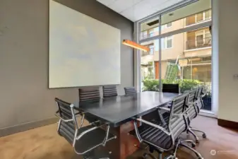 Conference room is a great meeting room convenient for residents working from home or just a place to have any private meeting other than your home.