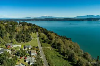 Aerial view of the Krieg Ln neighborhood.