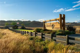 Silver Spur entrance from Old Highway 97
