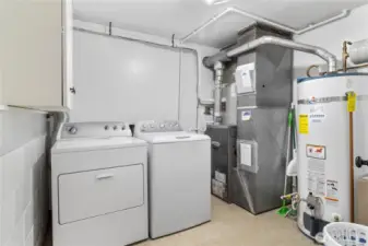 UTILITY ROOM - Has door to Rear Yard (not shown...) on left...