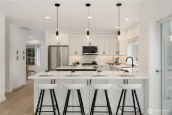 A gourmet island kitchen to inspire your inner chef.