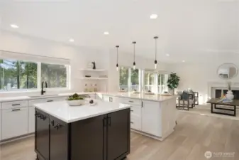 A gourmet kitchen to inspire your inner chef.